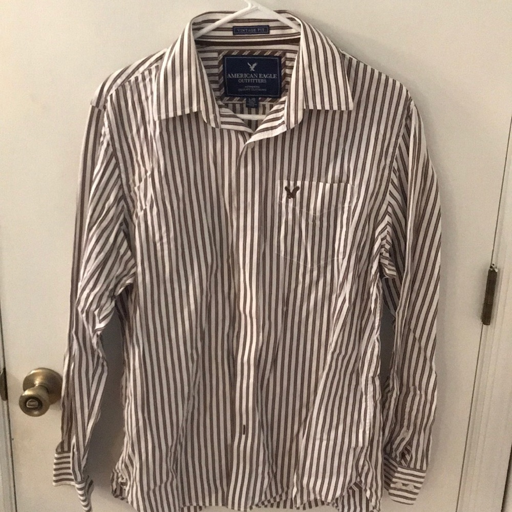 Men’s L button down shirt AE